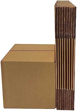 Corrugated Mail & Shipping Boxes, 18 x 18 x 24 Inch, 10 Pack by UBMOVE