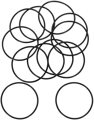 uxcell 10Pcs AS-030 NBR 70A O-Rings 1-5/8"ID x 1/16"CS/1.614"ID x 0.07"CS by uxcell