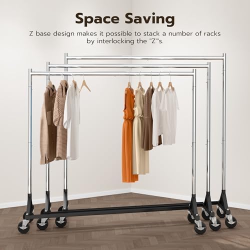 HOKEEPER Z Rack for Clothes Heavy Duty Clothing Rack Hold 500 LBS - Image 4