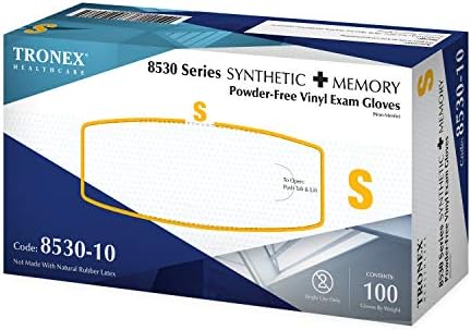 Tronex All-In-One Disposable PPE Kit for Home Health, Workplace, and Classroom Including Vinyl Exam Gloves, Isolation Gowns, Medical Face Masks, Shoe Covers, Hairnets (Small) - Image 2