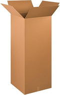 Box USA Moving Boxes Tall 20" x 20" x 48"Pack of 15, Durable Kraft Corrugated Boxes for Shipping, Packaging, Moving & Storage Boxes by BOXUSA