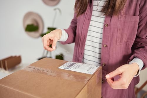 Duck HD Clear Packing Tape Refills-6 Rolls of Heavy Duty Shipping and Moving Packing Tape-Clear Strong Packaging-Tape for Boxes,Packing-and Moving Supplies-1.88 in. x 54.6 Yards (441962),(Pack of 6) - Image 4