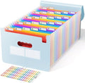 ABC life 26-Pocket Accordion File Organizer, Expanding File Folder by ABClife
