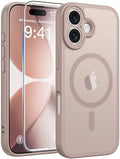 FNTCASE for iPhone 17 Case, Compatible with Magsafe, Glass Screen Protector by FNTCASE