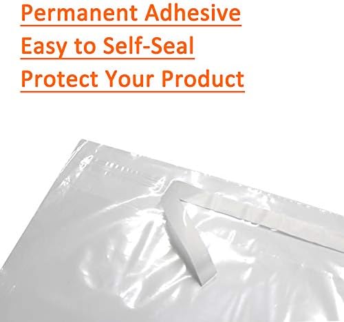 Belinlen 200 Count 12x18 Inch Self Seal Clear Poly Bags with Suffocation Warning for Packaging Clothing, T Shirts, Decorative Wrappers and More with Permanent Adhesive(1.5mil) - Image 4