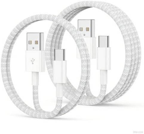 Car Carplay Cable for iPhone 17 16 15 Pro Max, 2Pack [3.3FT+6FT] USB A to USB C Cable Fast Charging, USBC Charger Cord Braided for iPhone 17/16/15 Pro Max/Pro/Plus, for iPad Pro 12.9/11,/Air 5th/4th by UCALMA