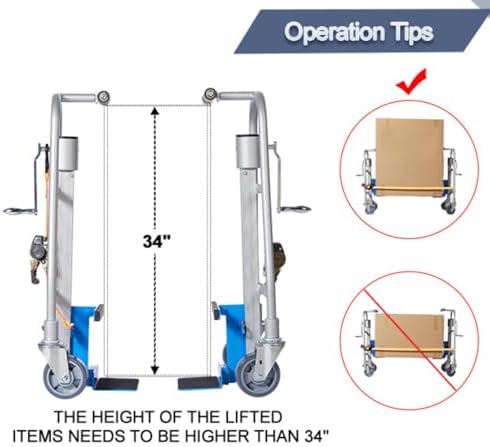Furniture and Crate Mover Pair, 1210-lb Load, Auto-Retract Straps - Image 3