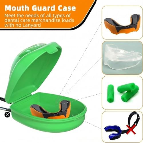 Sports Mouthguard Case, Durable Protective Box for Football & Basketball - Image 5