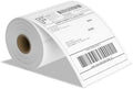 9527 Product 4" x 6" Thermal Labels for Zebra Rollo Direct Thermal Printers, 1 Roll 250 Labels Blank Direct Thermal Shipping Label by 9527+Product
