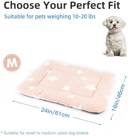 Mora Pets Dog Crate Pad Washable Cat Dog Bed for Crate Flat Pet Kennel Mat - Image 6