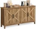VASAGLE Buffet Cabinet, Coffee Bar, Adjustable Shelf by VASAGLEbySONGMICSHOME