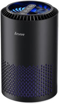 AROEVE Air Purifiers for Bedroom with Sleep Mode Speed Control-MK01A(Black) by AROEVE