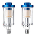 Air Dryer & Water Oil Separator for Compressor, 1/4'' NPT Inline Moisture Filter for Spray Paint Guns, Pneumatic Tools & Air Line (2 Pack) by Loyzen