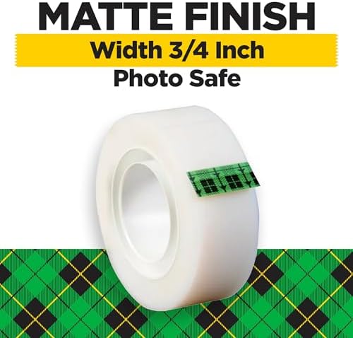 Scotch Magic Tape, Invisible, 12 Rolls - Image 2