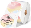 Phomemo 3” Color Circle Thermal Labels, Self-Adhesive Round Direct Sticker Label, Circular Thermal Printer Label for Logo Design, Name Tag, Thanks Card, Address, QR Code, 500 Labels/Roll, Gradient by Phomemo
