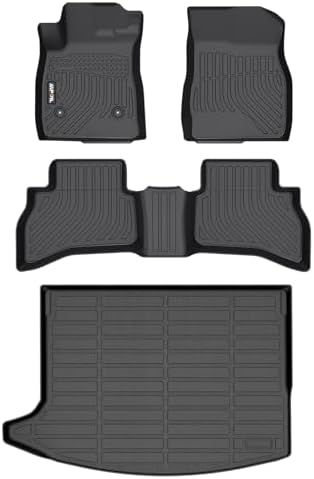 AIPOIL® Floor Mats & Cargo Liner Set for 2020-2024 2025 2026 Buick Encore GX AWD All Weather Protection TPE Anti-Slip Automotive Full Set Custom Car Mats Accessories - Black by AIPOIL