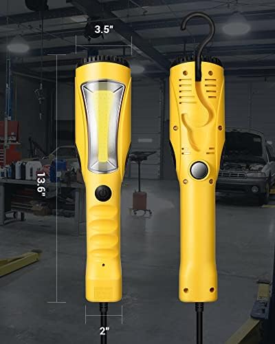 DEWENWILS 25ft COB LED Work Light 1200LM with Magnet Hook & Cord, ETL - Image 7