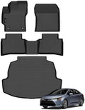 AUXKO All Weather Floor Mats Cargo Mat for Toyota Corolla Sedan 2026-2020 by AUXKO