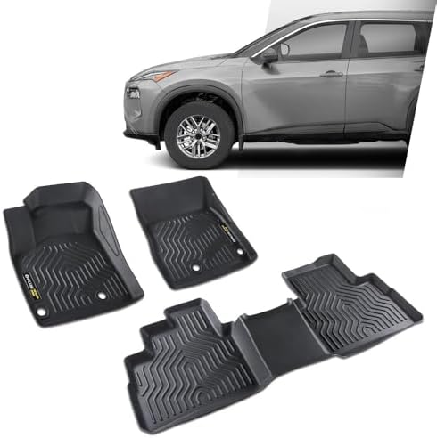 G-PLUS TPE Floor Mats 3PCS Fit Nissan Rogue 2021-2025(No Sport Models) - Image 4