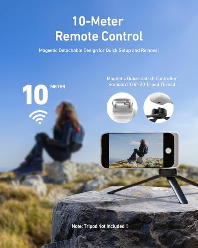 TELESIN Fun Shot Zoom Magnetic Phone Camera Grip for iPhone/Magsafe/Android - Image 6