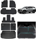 Floor Mats for Chevy Traverse & GMC Acadia 2024-2026 7 Seats by SANBAN-AXE