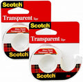Scotch Transparent Tape 12'' X 4501 ea,(Pack of 2) by Unknown