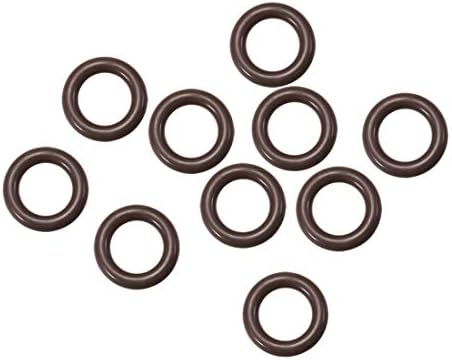 uxcell Fluorine Rubber O-Rings 16mm OD 9mm ID 3.5mm Width, Metric FKM Sealing Gasket, Pack of 10 by uxcell