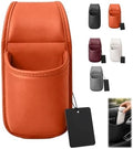 Universal Leather Car Door Cup Holder Extra Large Drink Organizer (Orange) by Unknown