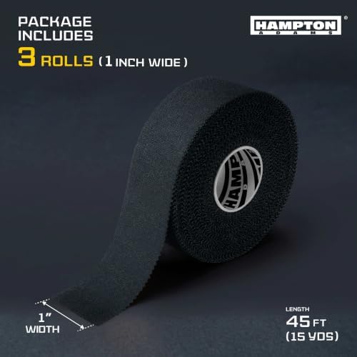Hampton Adams Athletic Sports Tape, Very Strong, Easy Tear, No Residue - Image 2