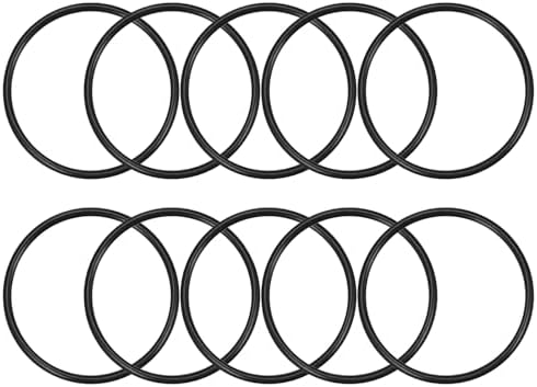 Nitrile Rubber O-Rings 74.1mm OD 67mm ID 3.55mm Width, Metric Sealing Gasket for Plumbing, Gas, Automotive and Faucet Repair, Pack of 10 by HUANLING