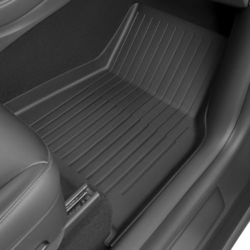 SUPER LINER Floor Mats for Tesla Model Y 5 Seats 2021-2024 6 PCS by SUPERLINER