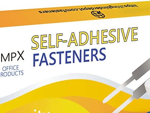 OLYMPX 100 Pcs of 1 Inch Capacity Economy Self-Adhesive Fastener, Prong Paper - Image 7