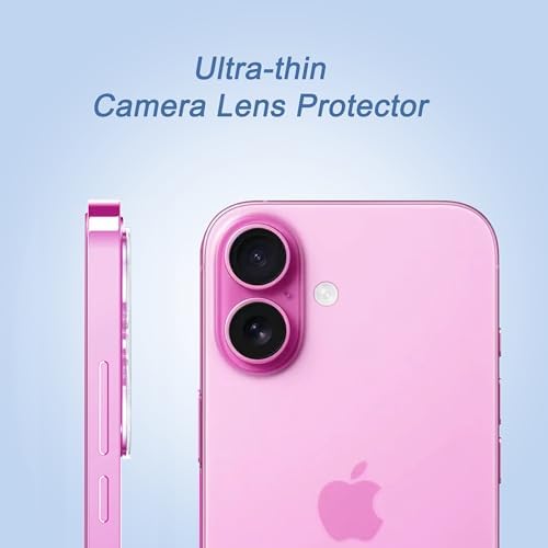 Ailun 3 Pack Camera Lens Protector for iPhone 16 & iPhone 16 Plus - Image 4