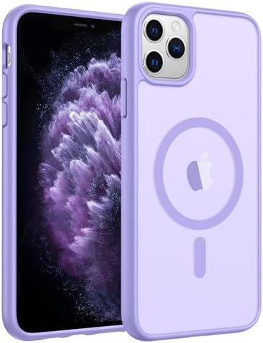 FNTCASE for iPhone 11 Pro Case, Fit for Magsafe, Translucent Matte Back by FNTCASE