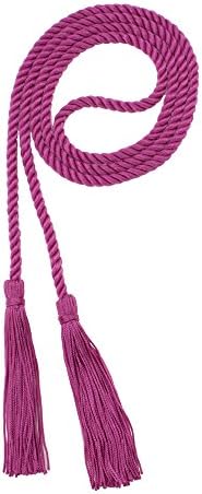 Tassel Depot Graduation Honor Cord - Fuschia - Every School Color Available - Made In Usa by TasselDepot