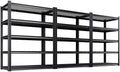 3-Pack 35''W Storage Shelves,2500LBS Garage Shelving,Adjustable Garage Shelves,Heavy Duty Metal Shelving, 5 Tier Utility Steel Shelf, Easy-to-Install Shelving Units and Storage 71''x35''x16 by KORVENA