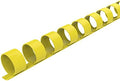 Rayson CR-8-100-Y Plastic Binding Combs 21-Ring, 5/16in, 40-Sheet(80gsm 20lb) Capacity, Yellow Comb Binding Ring, Max. Binding A4 Size Paper (8.3 x 11.7inches), Box of 100 by RAYSON