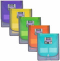 C-Line 7-Pocket Vertical Expanding Backpack Organizer File, 1 File, Color May Vary (58700), Assorted, 1" x 10 1/4" x 12 3/4" by C-Line