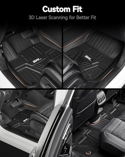 3W Floor Mats & Cargo Liner Fit for Honda Odyssey 2018-2026 2027 - Image 3