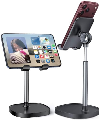 LISEN Cell Phone Stand Phone Holder for Desk, Office Decor Gadgets for Men by Lisen