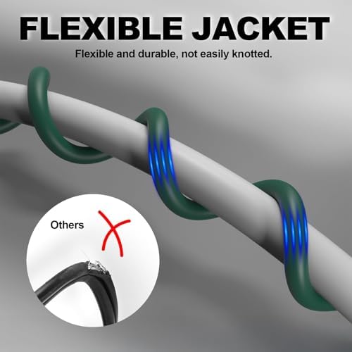 EP 15 FT Outdoor Extension Cord, 16/3 SJTW Heavy Duty Green, ETL Listed - Image 4