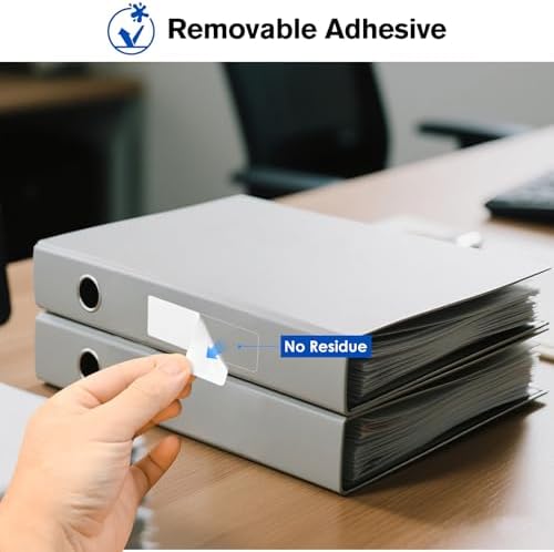LLIKED 3"x1" Removable Labels 1400 Thermal Labels with No Residue - Image 3