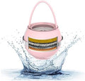 SHLLKTTRY Bath Water Filter for Tub Faucet with Overflow,Filtration,Remove Contaminants,Chlorine,Fluoride,Hard Water Softener,Enhances Health of Skin,Hair,Nails,Relieve Eczema,3,000 Gallons,Pink by Bathfilterfortub
