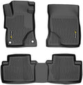 G-PLUS TPE Floor Mats 3PCS Fit Honda Civic 2012-2015,Front & 2nd Row by G-PLUS