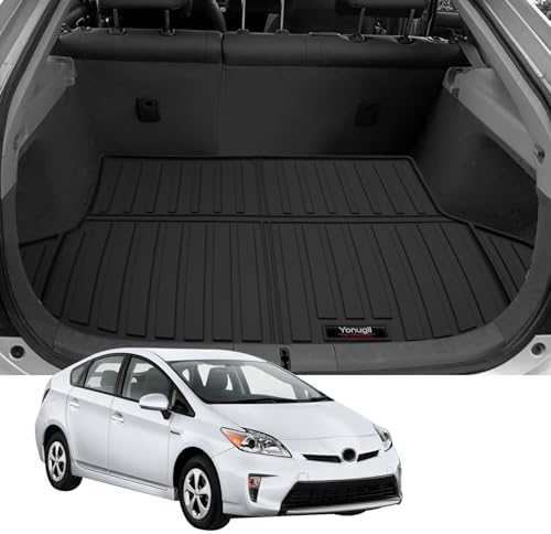 Custom Cargo Mats Trunk Liner All Weather TPE Protection Mat for 2004-2009 Toyota Prius Hatchback Accessories (for 2004-2009 Toyota Prius Hatchback) by Yonugli