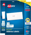 Avery Easy Peel Printable Address Labels with Sure Feed, 1" x 2-5/8" Customizable Stickers, White, 1,500 Blank Mailing Labels, Great for Mailing, Shipping, and More (08160) (Pack of 10) by Avery