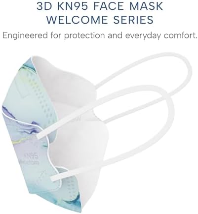 Well Before Welcome Series 3D KN95 Face Mask - 5-Layer Disposable Masks - Image 2