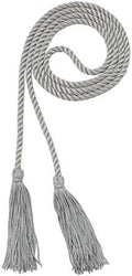 Tassel Depot Graduation Honor Cord - Gray - Every School Color Available - Made In Usa by TasselDepot