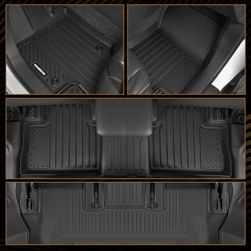 Naibeve Floor Mats for 2016-2022 Honda Pilot 8 Seats (Bench Seat) - Image 5