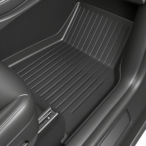 SUPER LINER Floor Mats for Tesla Model 3 Highland 2024-2025 2026 6 PCS by SUPERLINER